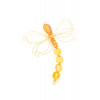 Lola Bijoux Citrine Dragonfly Brooch